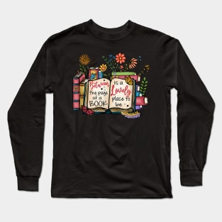 World International Book Day for Book  Library Reading Long Sleeve T-Shirt